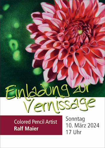 Vernissage Einladung Musikakademie Großbottwar